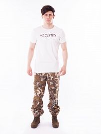 Футболка мужская "TRITONGEAR LOGO" (т. Серый) — одежда для охоты, рыбалки, туризма и города | KORGAN.KZ