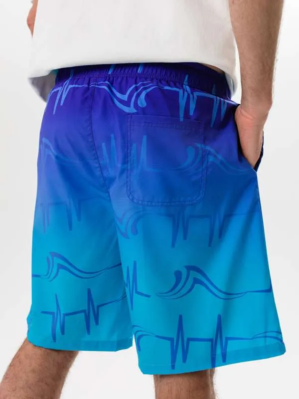 Шорты плавательные Remington Surfing Gradient Sky Blue — брюки и шорты для охоты, рыбалки и туризма | KORGAN.KZ