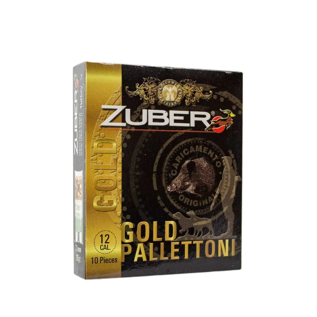  Патрон для гладкоствольного оружия ZUBER Pallettoni Gold (12/70)(35)(8,6мм x 9шт) в Алматы | Казахстан | Корган Центр | KORGAN