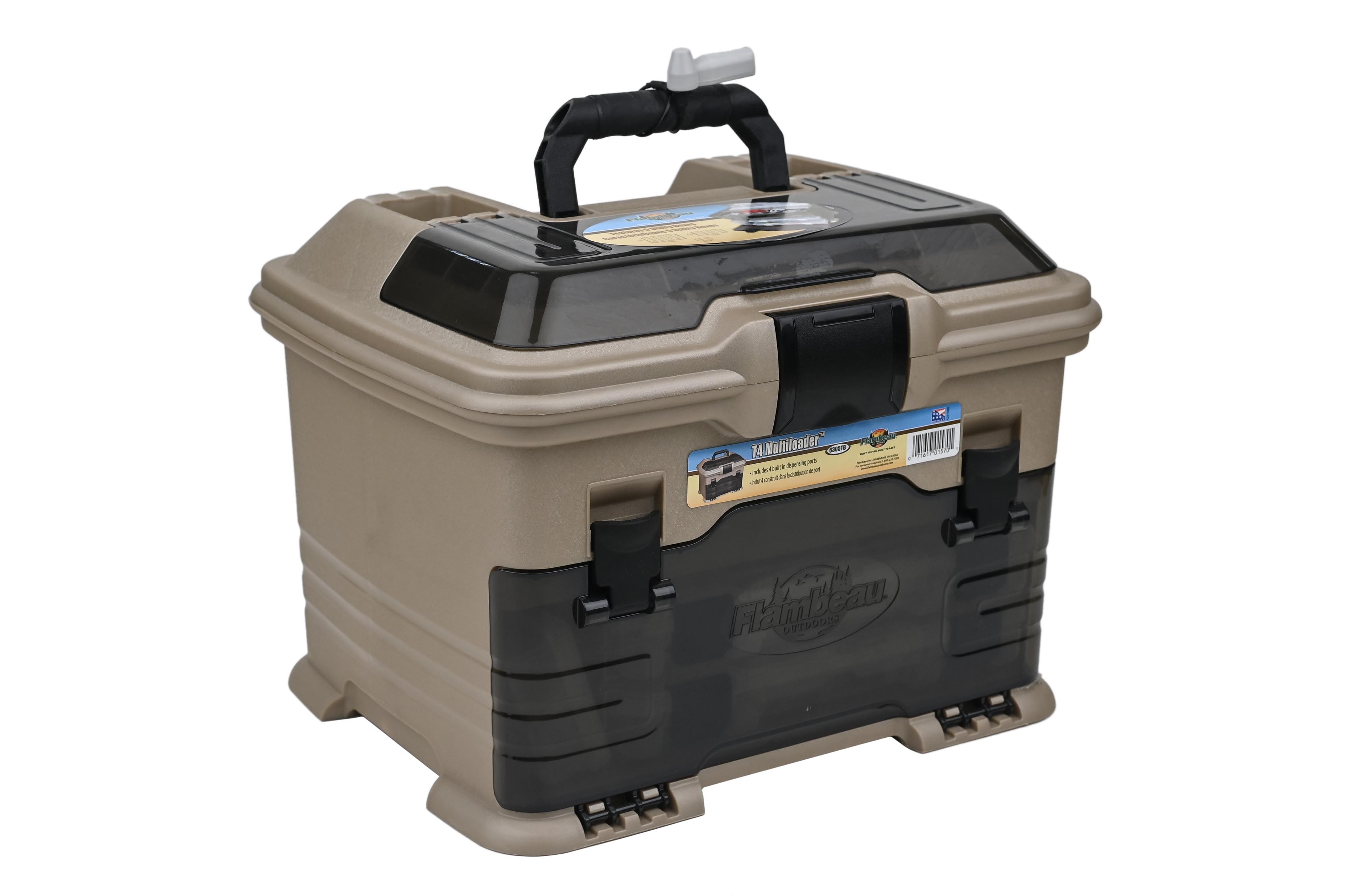 Ящик FLAMBEAU Мод. T4 — рыболовное снаряжение, чехлы, коробки, ящики | Алматы, Казахстан