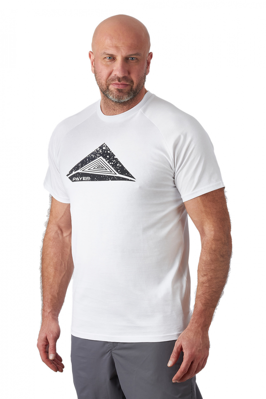 Футболка PAYER Infinity(Инфинити) (хлопок, белый) — одежда для охоты, рыбалки, туризма и города | KORGAN.KZ