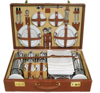 Столовый набор для пикника BEIER-SPORT — туристические аксессуары и снаряжение для кемпинга в Алматы, Казахстан