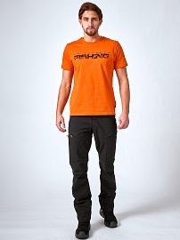 Футболка мужская "FISHING" (Оранжевый) — одежда для охоты, рыбалки, туризма и города | KORGAN.KZ