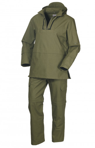 Костюм летний ОКРУГ противоэнцефалитный (тк. хлопок)(хаки) — куртки, жилеты, маскировочные костюмы, одежда для рыбалки и охоты | KORGAN Казахстан