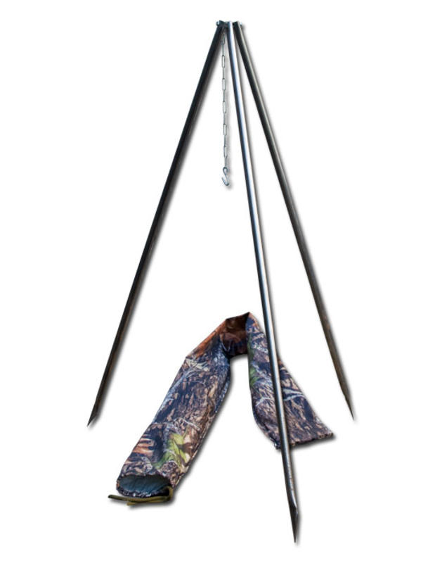 Тренога костровая в чехле — туристические аксессуары и снаряжение для кемпинга в Алматы, Казахстан