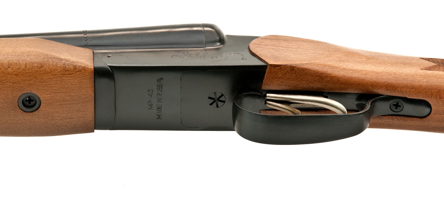 Гладкоствольное ружье МР-43 12/70 орех для охоты и спортивной стрельбы в Алматы, Казахстан