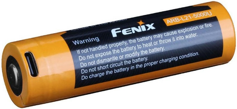 Аккумулятор (Li-ion) FENIX Мод. ARB-L21 21700 (3.6V)(5000mAh)(PCB)(зарядка от USB + зар.устройство) — аккумулятор (li-ion) fenix мод. arb-l21 21700 (3.6v)(5000mah)(pcb)(зарядка от usb + зар.устройство) Алматы, Казахстан