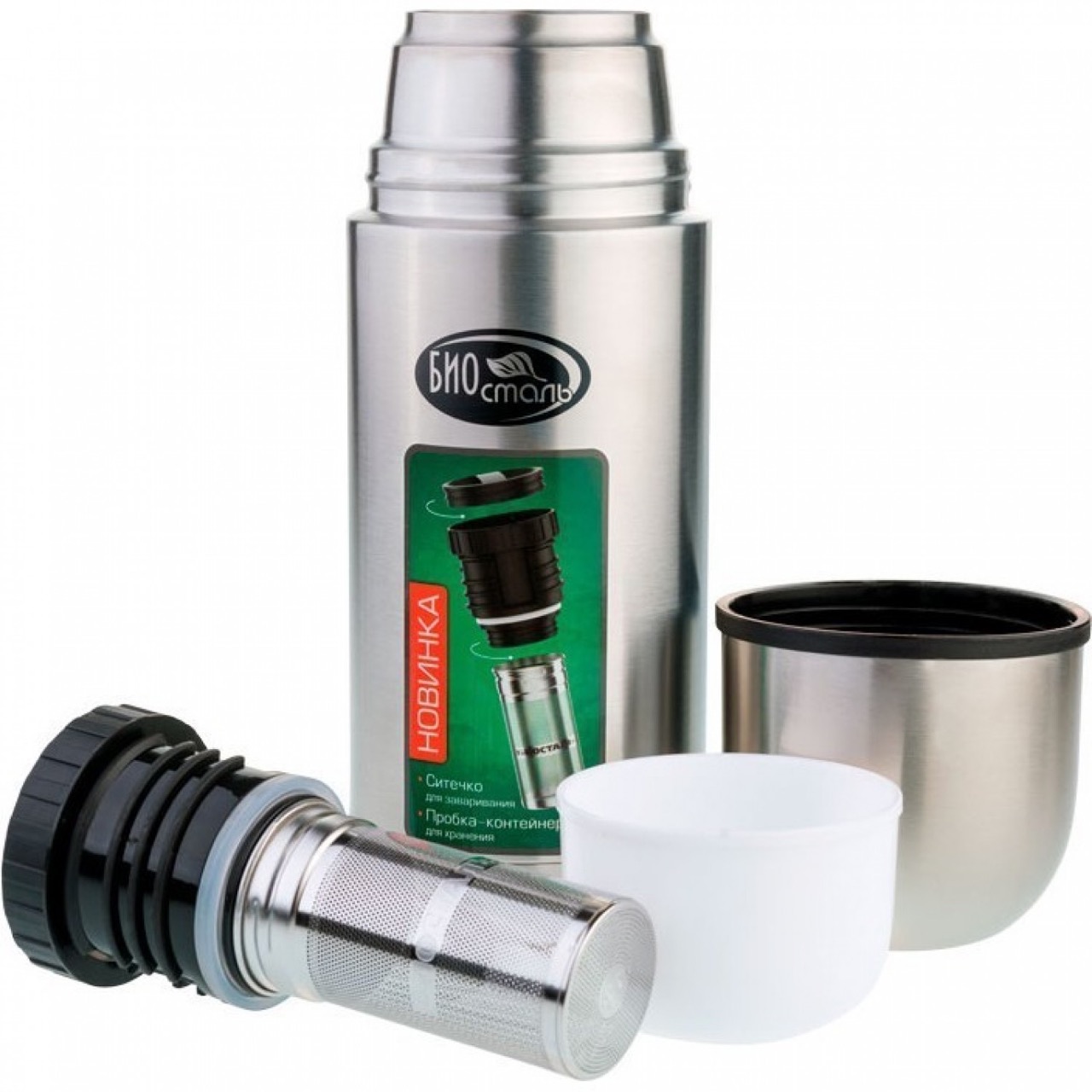 Термос "Биосталь-ОХОТА" — качественный термос для походов, туризма и активного отдыха