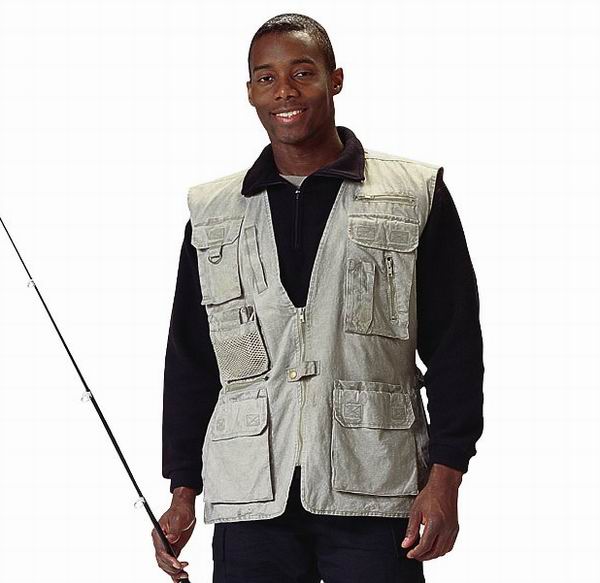 Жилет ROTHCO Мод. SAFARI OUTBACK DELUXE (Khaki) для рыбалки и охоты в Алматы, Казахстан