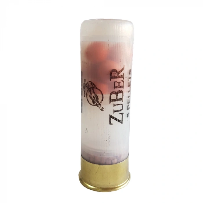  Патрон для гладкоствольного оружия ZUBER Pallettoni Rubber (12/70)(8,6мм x 9шт) в Алматы | Казахстан | Корган Центр | KORGAN