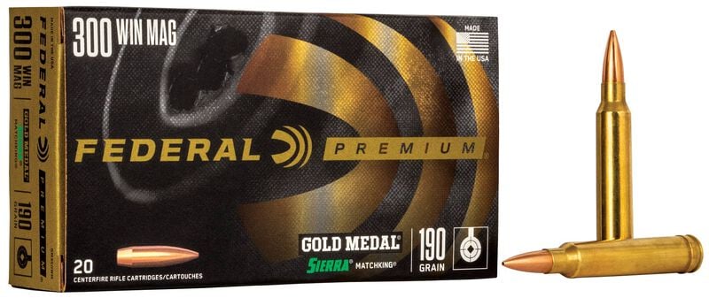 Купить Патрон для нарезного оружия FEDERAL PGM (.300 Win.Mag.) SIERRA MATCHKING (SMK-BTHP)(190grs)(12,31г) в Алматы | Казахстан | Корган Центр