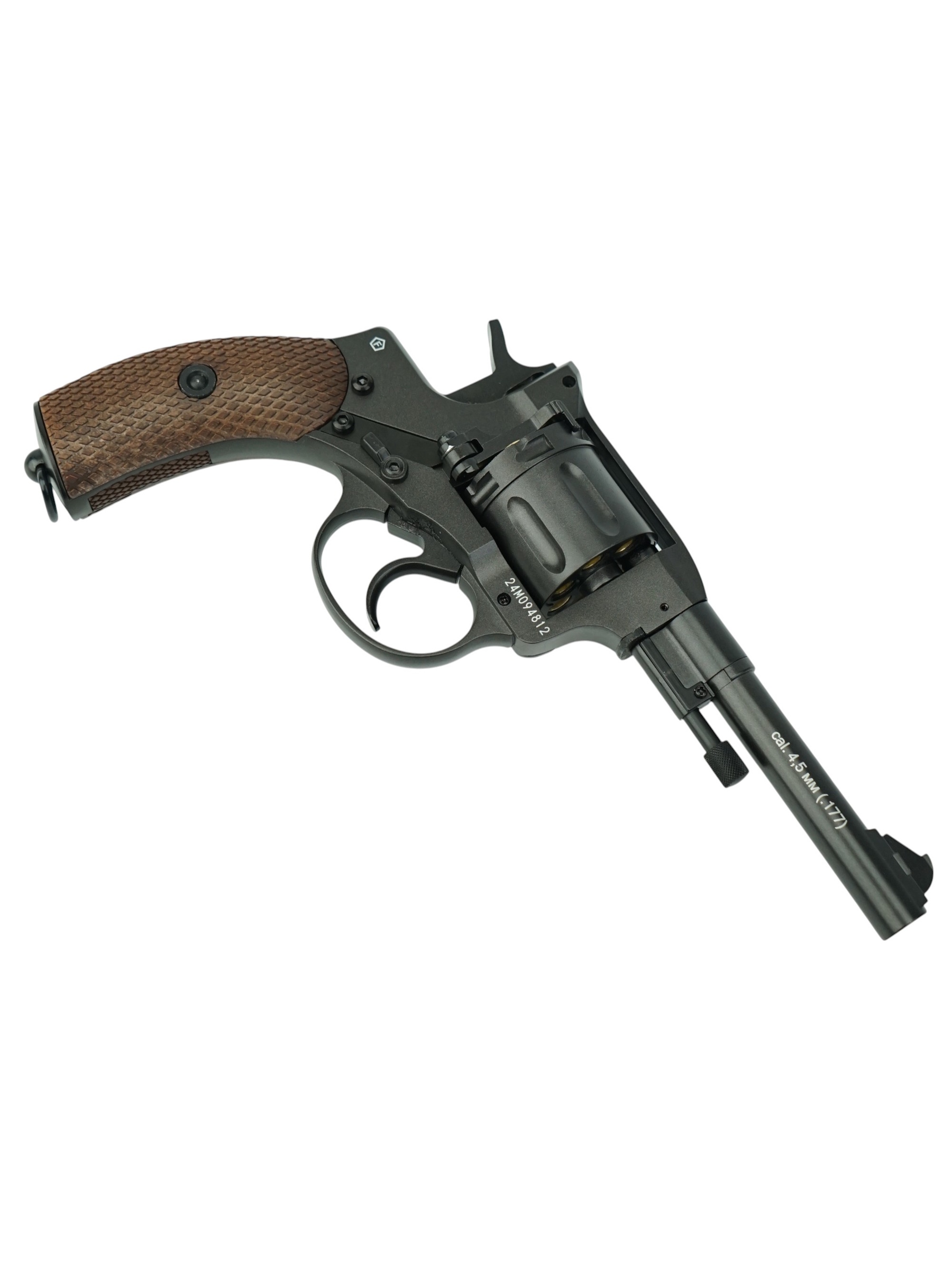 Фото Пневматический револьвер Borner NGT Black калибр 4.5 mm/BBs CO2 — пневматический пистолет купить в Алматы