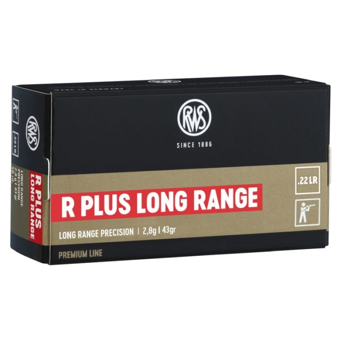 Купить Патрон для нарезного оружия RWS (.22 l.r.) Premium R Plus Long Range (43grs)(2,8г) в Алматы | Казахстан | Корган Центр