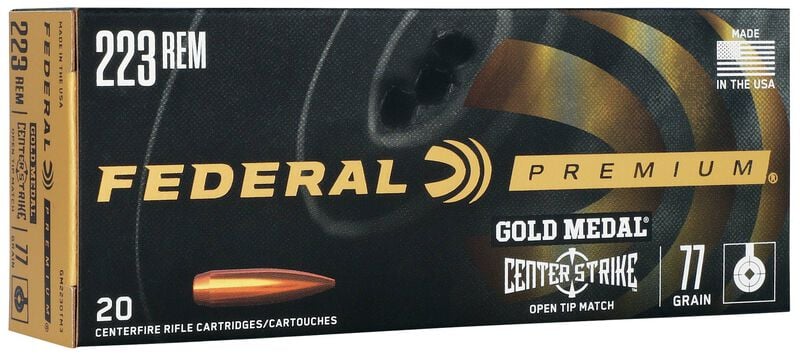 Купить Патрон для нарезного оружия FEDERAL PGM (.223 Rem.) CENTERSTRIKE (OTM)(77grs)(4,99г) в Алматы | Казахстан | Корган Центр