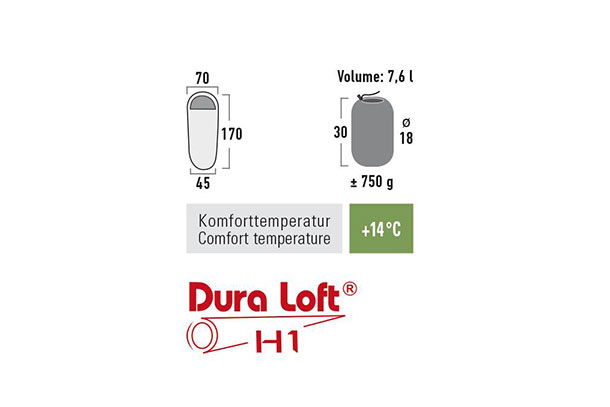 Спальный мешок HIGH PEAK Мод. BOOGIE — купить Алматы Korgan.kz