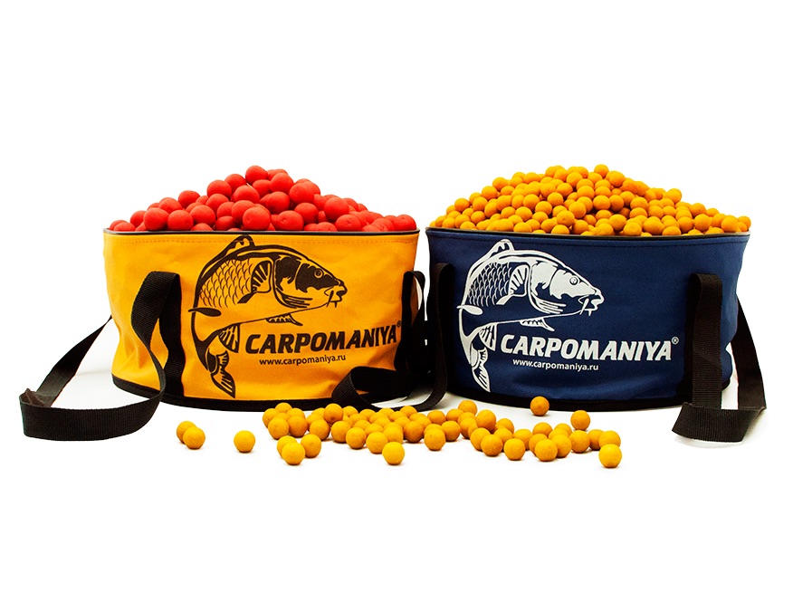 Ведро КАРПОМАНИЯ для замешивания прикормки — аксессуары и снаряжение для рыбалки: коробки, держатели, инструменты | Алматы, Казахстан