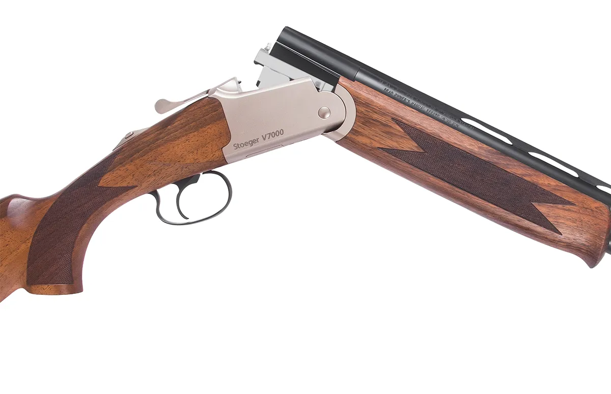Гладкоствольное ружье STOEGER Мод. V7000 WOOD NICKEL R-ALU  (двуствольное) калибра 12/76 — детальное фото