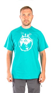Футболка PAYER World Tour (Ворлд тур)(хлопок, тиффани) — одежда для охоты, рыбалки, туризма и города | KORGAN.KZ