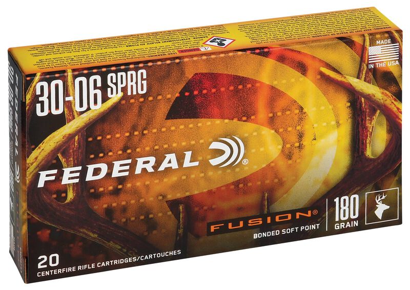 Купить Патрон для нарезного оружия FEDERAL (.30-06 Sprg.) FUSION (FSP)(180grs)(11,66г) в Алматы | Казахстан | Корган Центр
