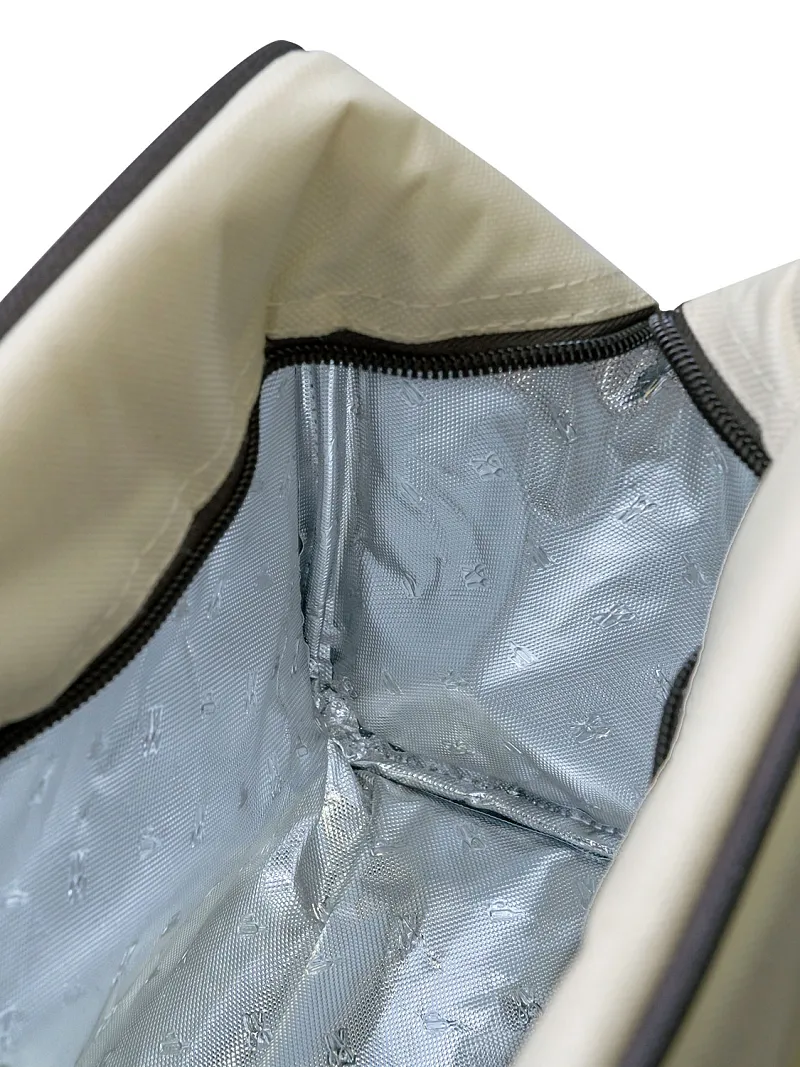 Термосумка для ланча, тм "Арктика", 7,5 л, арт.3300-7, бежевая — портативный холодильник или кулер для кемпинга в Алматы