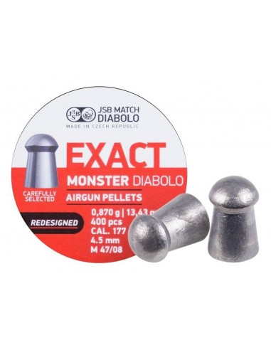 Пульки JSB Мод. DIABOLO EXACT MONSTER RD купить в Алматы | Магазин Корган Центр