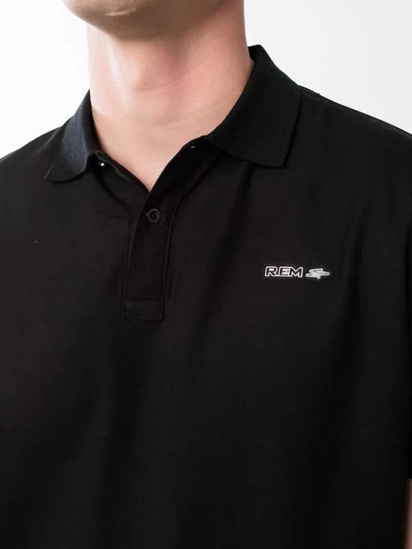 Футболка поло мужская Remington Polo Black — одежда для охоты, рыбалки, туризма и города | KORGAN.KZ