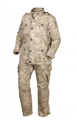 Костюм летний ОКРУГ "Тактический" (тк. рип-стоп)(кмф.бежевый) — куртки, жилеты, маскировочные костюмы, одежда для рыбалки и охоты | KORGAN Казахстан