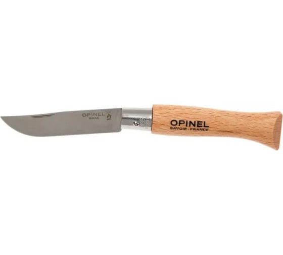 Купить Нож складной Opinel №5 BEECH, 12 см в Алматы — магазин Korgan Center | Казахстан | Доставка во все регионы