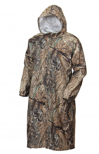 Плащ мужской ОКРУГ "Дождь" (тк. мембрана 10000)(кмф.коричневый) — куртки, жилеты, маскировочные костюмы, одежда для рыбалки и охоты | KORGAN Казахстан