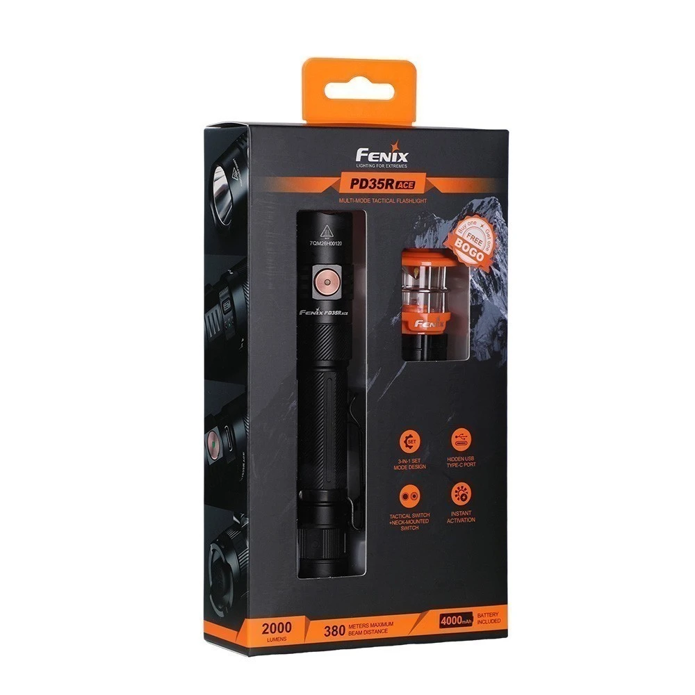 Фонарь FENIX Мод. PD35R ACE — фонарь fenix мод. pd35r ace Алматы, Казахстан