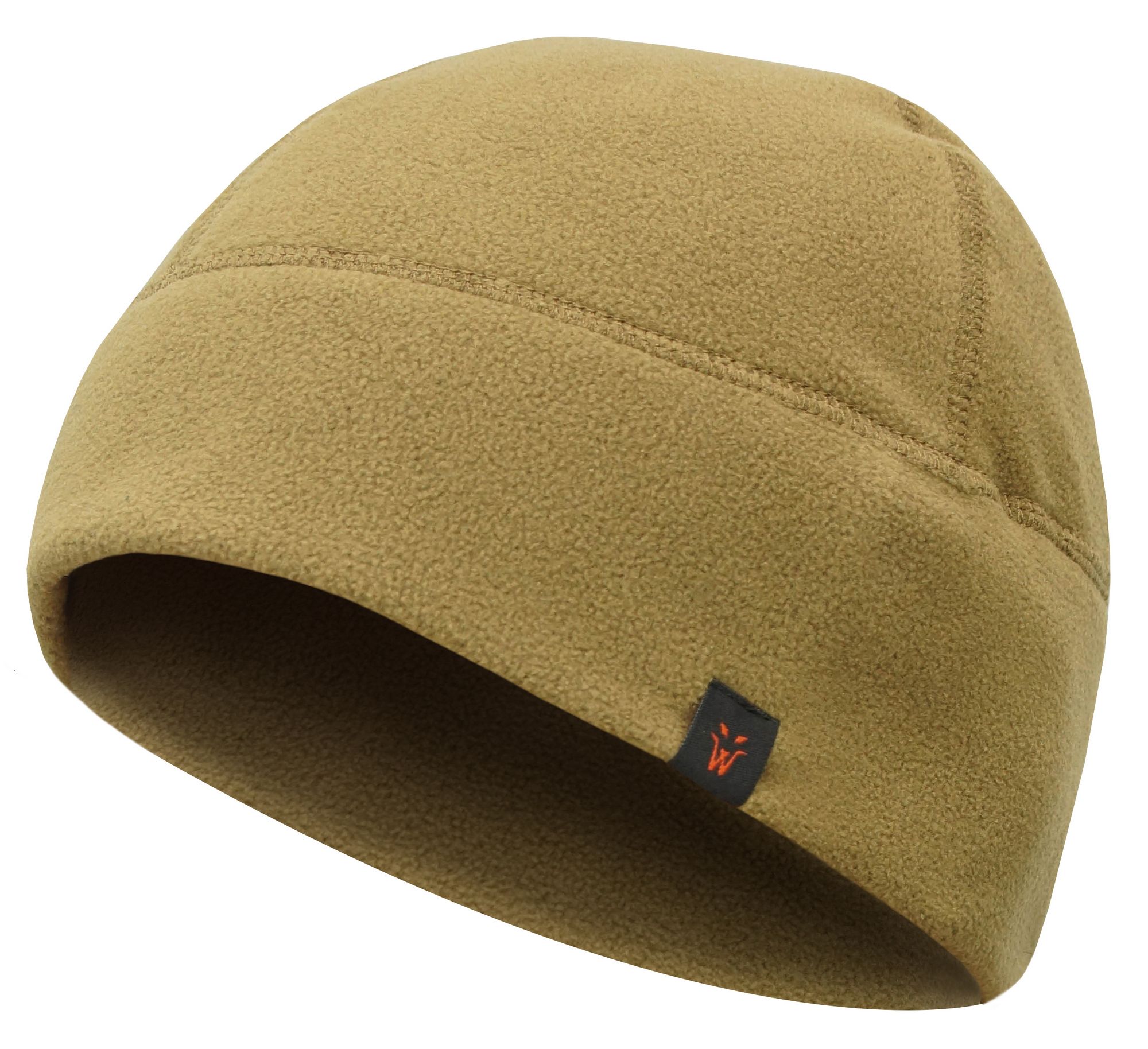 Шапка мужская Werwolf sport 2х сторонняя. Ткань флис антипиллинг (100% полиэстер, 300 г/кв.м.). Темная олива/терракот — головной убор для рыбалки, охоты и туризма | KORGAN.KZ