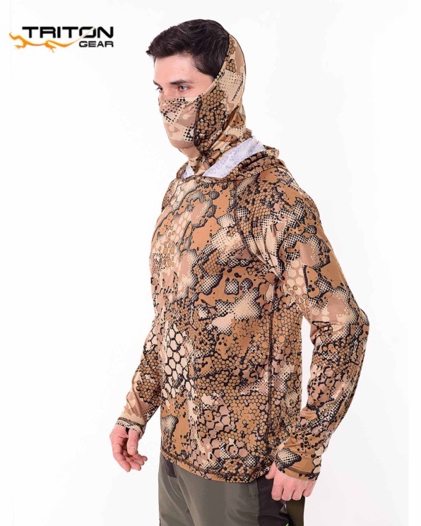 Балаклава "TRITONGEAR" (тк.fabreex)(Duck Hunter)) one size — головной убор для рыбалки, охоты и туризма | KORGAN.KZ