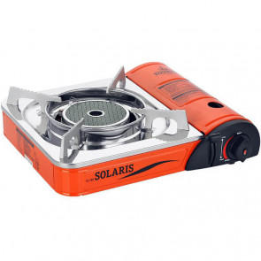 Плита газовая портативная HELIOS Мод. SOLARIS TS-700 — туристическая газовая плитка или лампа в Алматы