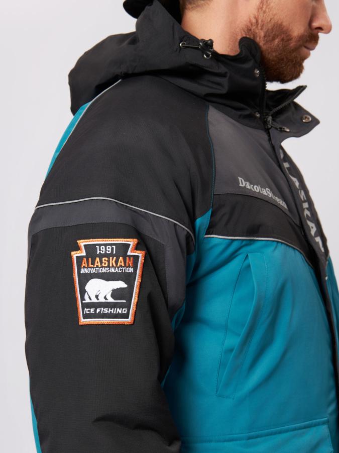 Костюм зимний Alaskan Dakota Stream мор.волн/cер/черн (куртка+ полукомбинезон) — куртки, жилеты, маскировочные костюмы, одежда для рыбалки и охоты | KORGAN Казахстан