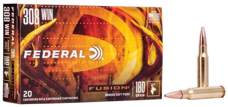 Купить Патрон для нарезного оружия FEDERAL (.308 Win.) FUSION (FSP)(180grs)(11,66г) в Алматы | Казахстан | Корган Центр