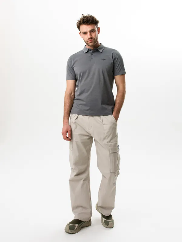 Футболка поло мужская Remington Polo Comfort Gray — одежда для охоты, рыбалки, туризма и города | KORGAN.KZ