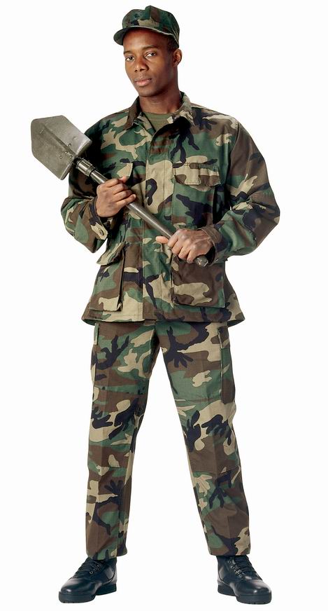 Рубашка ROTHCO Мод. ULTRA FORCE B.D.U. Rip-Stop (Woodland Camo) — одежда для охоты, рыбалки, туризма и города | KORGAN.KZ