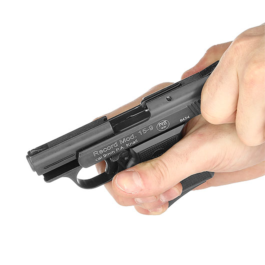 Газовый пистолет RECORD Мод. 15-9 BLACK (к.-бр: 9мм P.A.)(5-зарядный) — купить газовые пистолеты в Алматы | Доставка по Казахстану