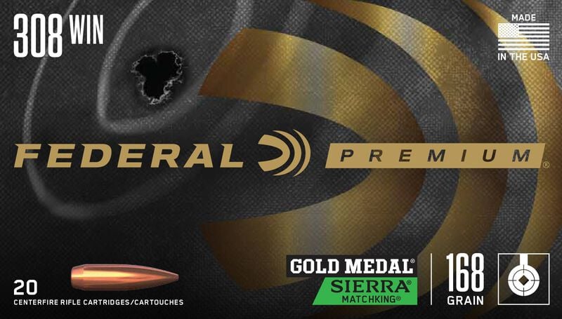 Купить Патрон для нарезного оружия FEDERAL PGM (.308 Win.) SIERRA MATCHKING (SMK-BTHP)(168grs)(10,89г) в Алматы | Казахстан | Корган Центр