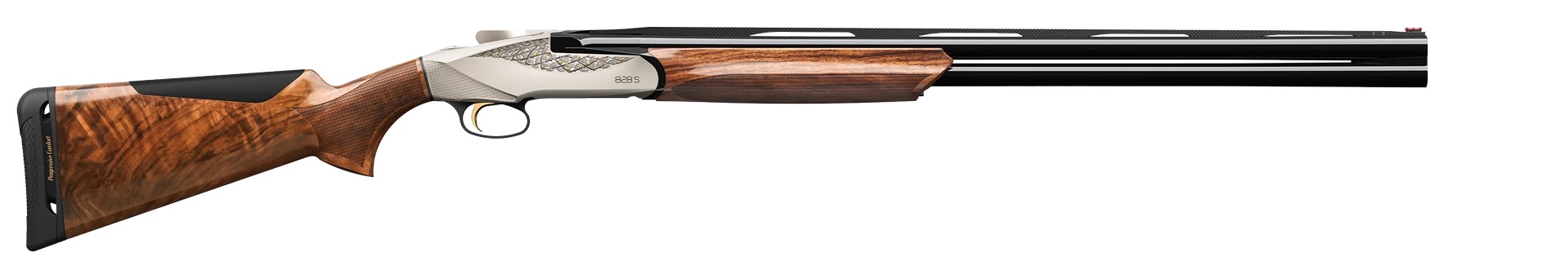 Гладкоствольное ружье BENELLI Мод. 828S A.I. SILVER WOOD P-COMFORT CRIO LH  (двуствольное) для охоты и спортивной стрельбы в Алматы, Казахстан