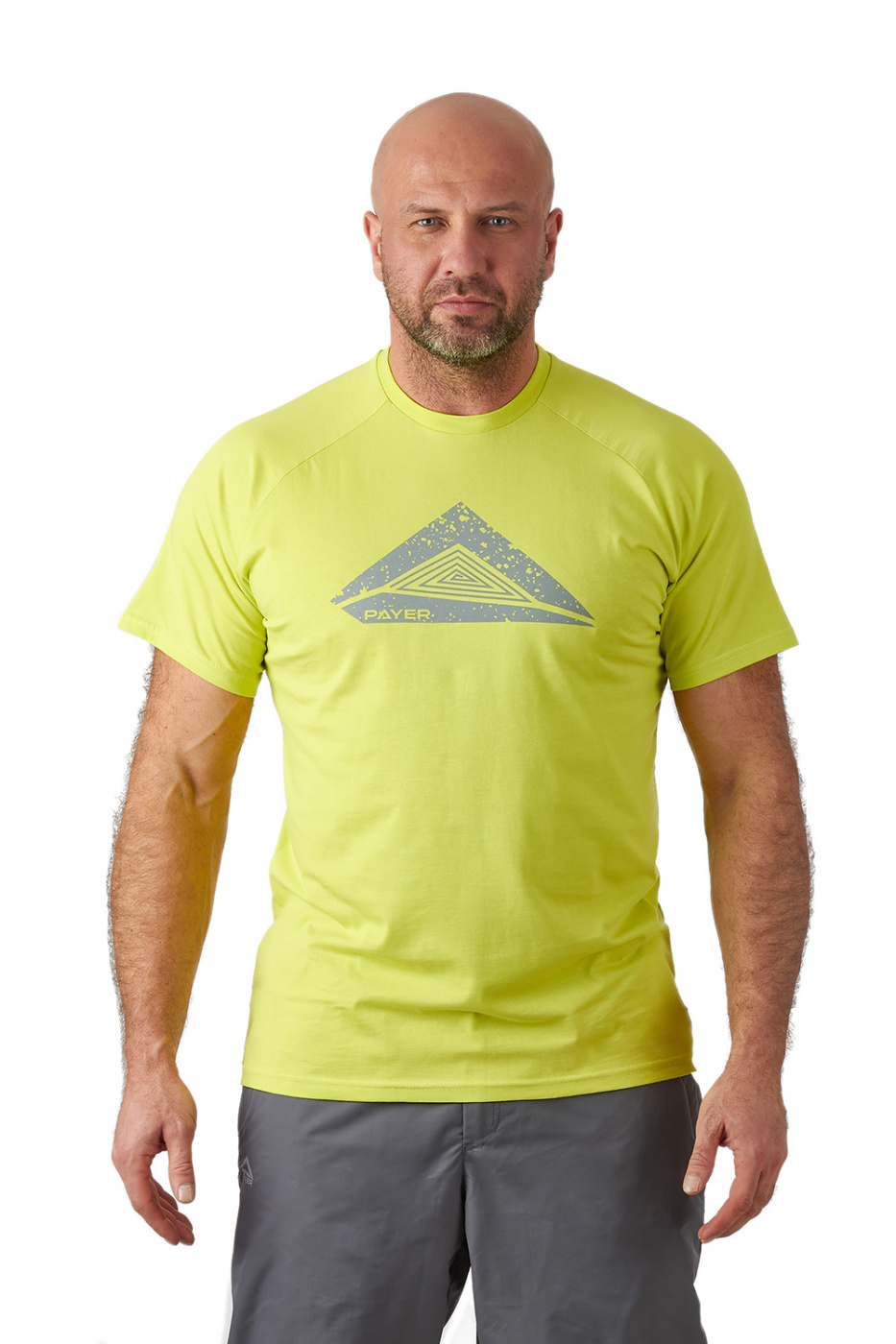 Футболка PAYER Infinity(Инфинити) (хлопок, лайм) PTS-02L — одежда для охоты, рыбалки, туризма и города | KORGAN.KZ