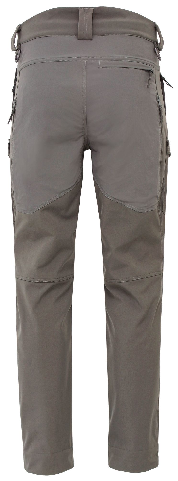Брюки мужские "Extreme".Ткань софт-шелл на флисе (88%нейлон/12%эластан). Мембрана 10000мм/10000 г/м2/24 часа. Teflon. Серый — брюки и шорты для охоты, рыбалки и туризма | KORGAN.KZ