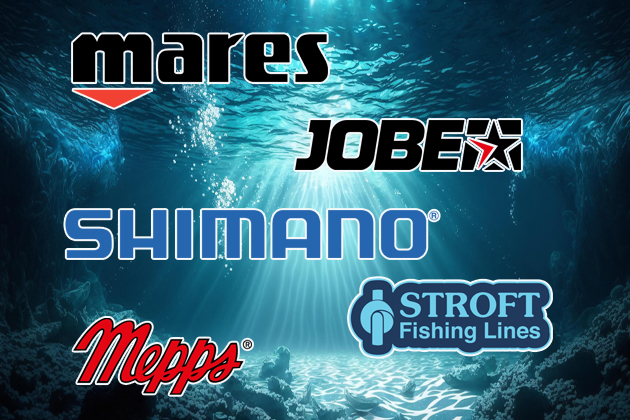 Новое поступление товаров для подводной охоты, водных видов спорта и рыбалки