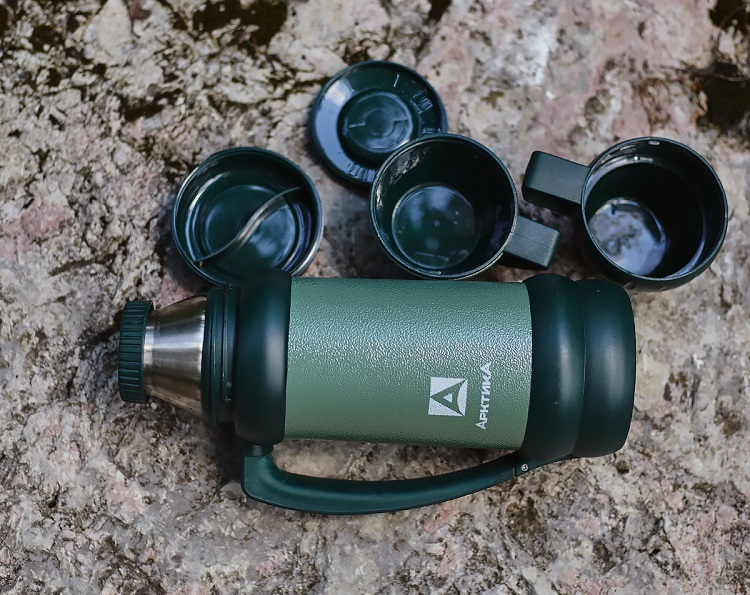 Термос ARCTICA STORM (2 кружки) — качественный термос для походов, туризма и активного отдыха