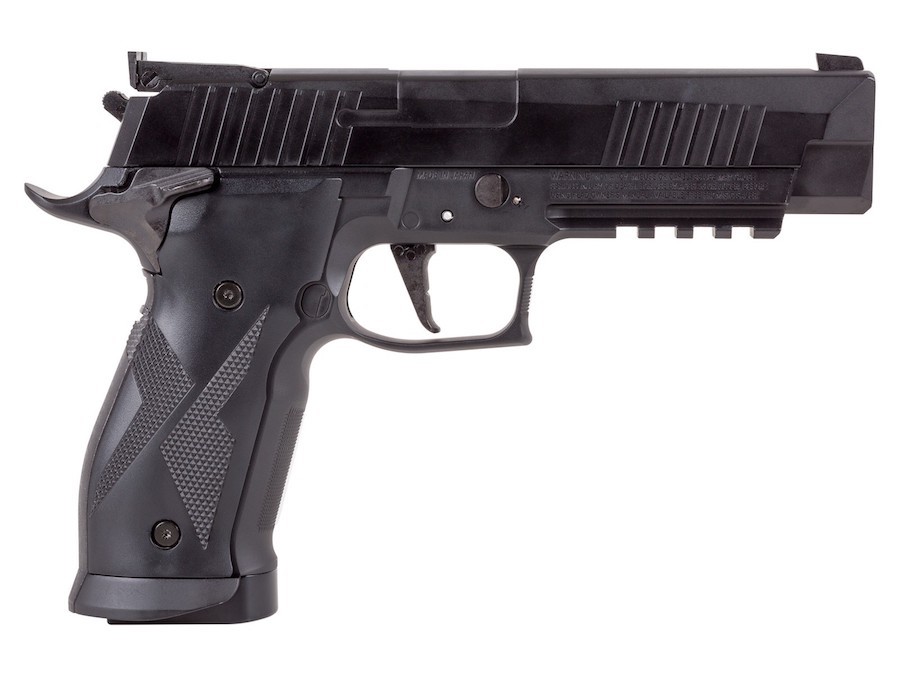 Фото Пневматический пистолет SIG-SAUER Мод. P226 X-FIVE ASP BLOWBACK BLACK — пневматический пистолет купить в Алматы