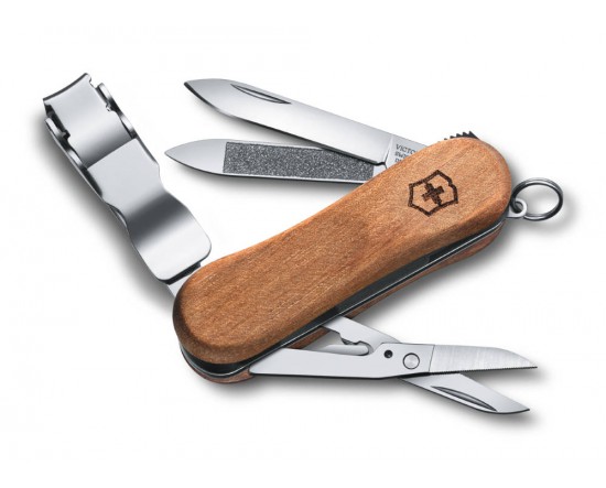 Купить Складной нож VICTORINOX Мод. Nail Clip Wood 580 в Алматы — магазин Korgan Center | Казахстан | Доставка во все регионы