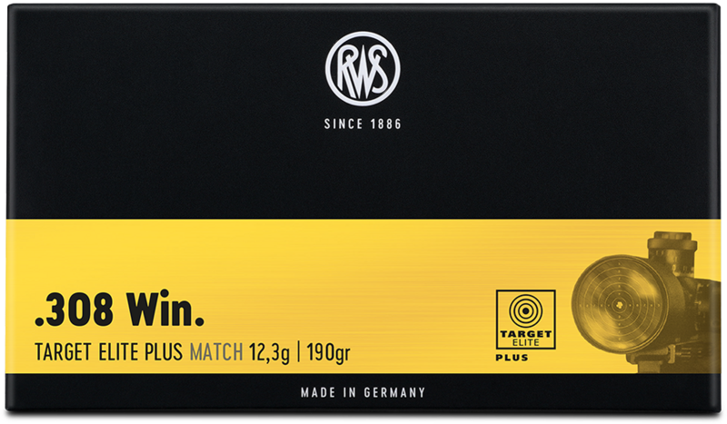 Купить Патрон для нарезного оружия RWS (.308 Win.) Target Elite Plus (190grs)(12,3г) в Алматы | Казахстан | Корган Центр