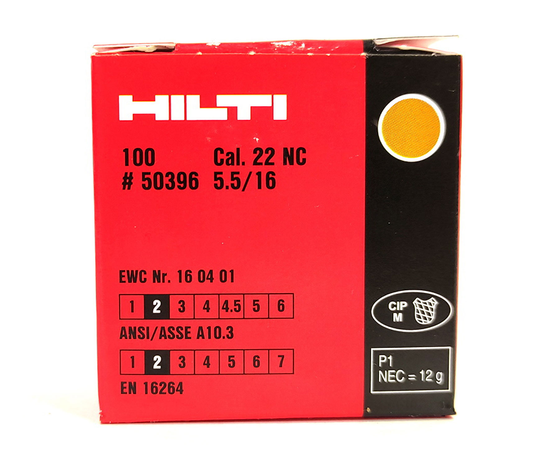 Патроны HILTI (5,5x16) Мод. EXTRA LOW (коричневая маркировка)(100шт.) купить в Алматы