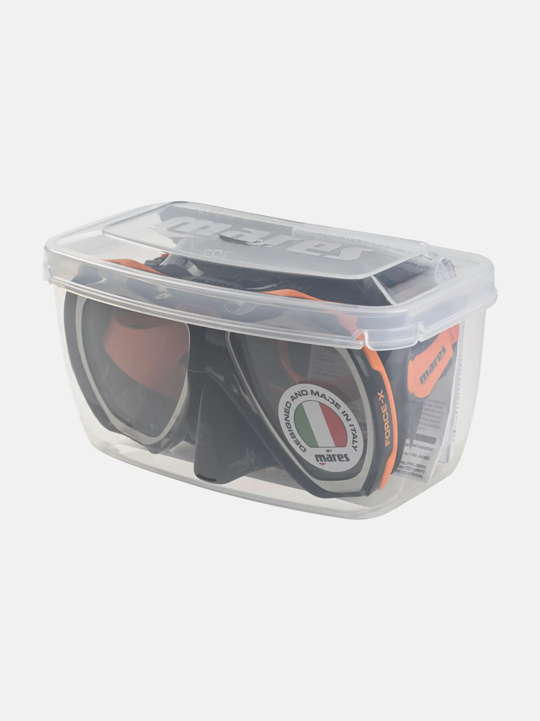 Маска MARES Мод. FORCE-X LS CLKORORK — рыболовные и охотничьи товары в Алматы | KORGAN.KZ