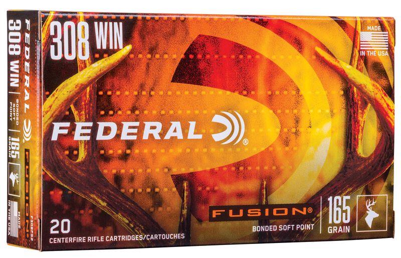 Купить Патрон для нарезного оружия FEDERAL (.308 Win.) FUSION (FSP)(165grs)(10,69г) в Алматы | Казахстан | Корган Центр